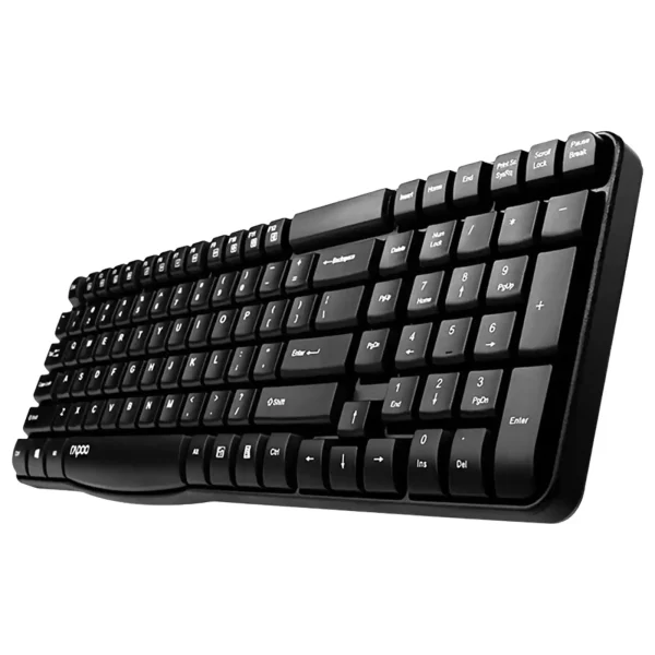 کیبورد بی‌سیم E1050 rapoo - تصویر 2